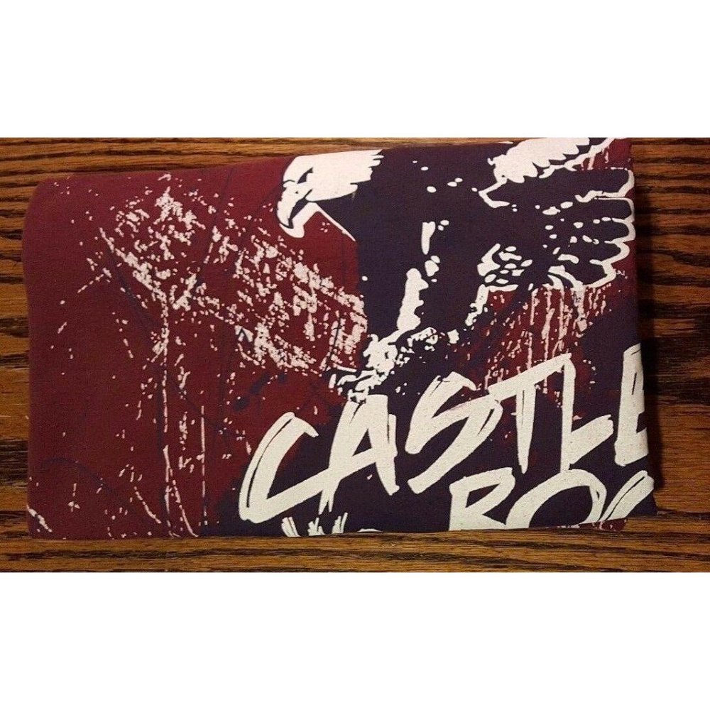 Castle Rock We Weren't Born To Follow Men's M Tee T-Shirt Maroon Eagle Red - Picture 11 of 12